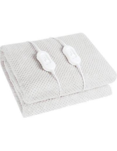 SCALDALETTO ELETTRICO LANA SINTETICA EFFE VOLT 230 WATT 60X2 CM 160X140 SINTEX BIANCO