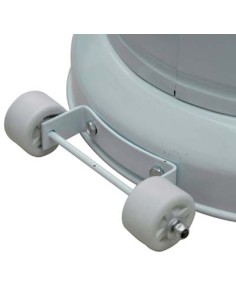 RUOTE STUFA GAS GPL A FUNGO DOMUS + STAFFA