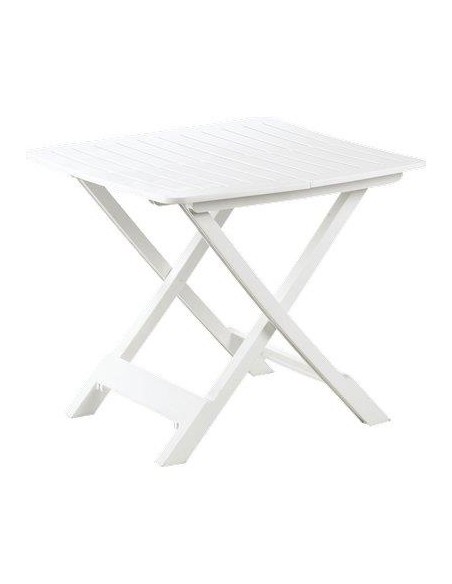 TAVOLO TEVERE PROGARDEN PP BIANCO CM 80X72 H.CM 70