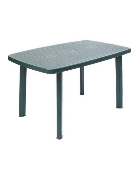 TAVOLO FARO PROGARDEN PP VERDE CM 137X85 H.CM 72