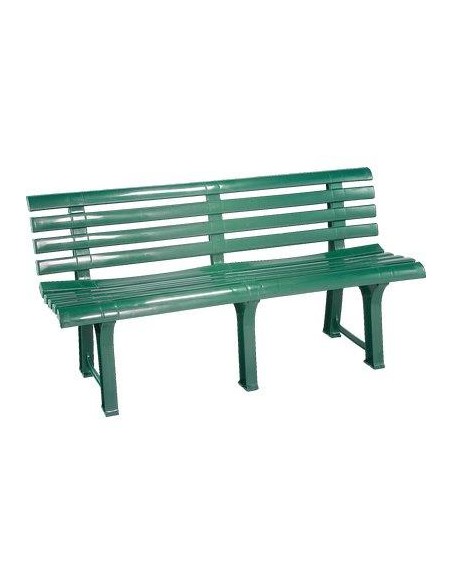 PANCHINA ORCHIDEA PROGARDEN PP VERDE CM 145X49 H.CM 74
