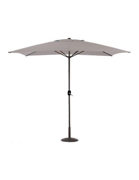 OMBRELLONE PALO CENTRALE CLASSIC EASY DOMUS ACCIAIO/POLY TORTORA MM 48 MT 3