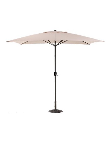 OMBRELLONE PALO CENTRALE CLASSIC EASY DOMUS ACCIAIO/POLY ECRU MM 48 MT 3