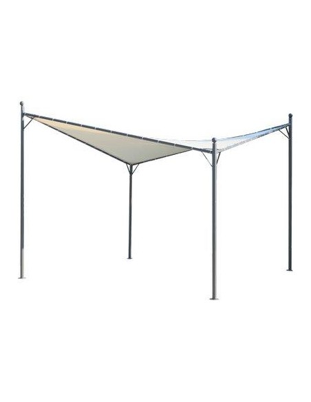 GAZEBO ZANTE DOMUS ACCIAIO/POLY MT 3,5X3,5