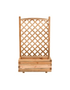 FIORIERA PINO IMPREGNATO C/GRIGLIATO 40X80X180 CM