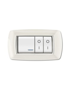 PLACCA LIFE LIVING PLAST BIANCO 4P CORNICE BIANCO