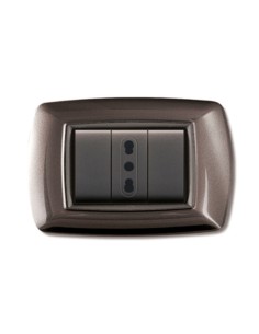 PLACCA LIFE LIVING PLAST ALLUMINIO NOTTE 3P