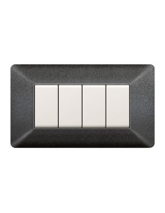 PLACCA EASY MATIX GRIGIO NOTTE 4P