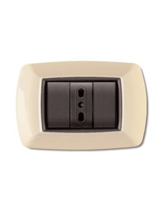 PLACCA LIFE LIVING PLAST AVORIO 3P