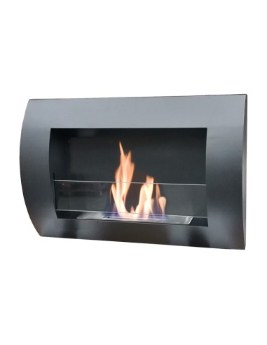 STUFA A BIOETANOLO A PARETE ROUND