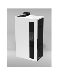 C STUFA PELLET SLIM BRONTE 5 BIANCO