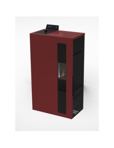 C STUFA PELLET SLIM BRONTE 5 BORDEAUX
