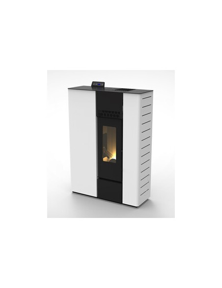 C STUFA PELLET CANALIZZATA STEROPE 12C BIANCO