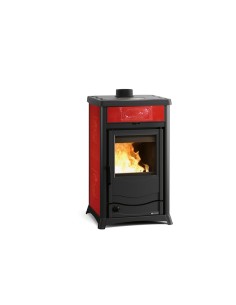 TERMOSTUFA LEGNA 11.1 KW ROSSELLA PLUS EVO DSA 4.0 BORDEAUX