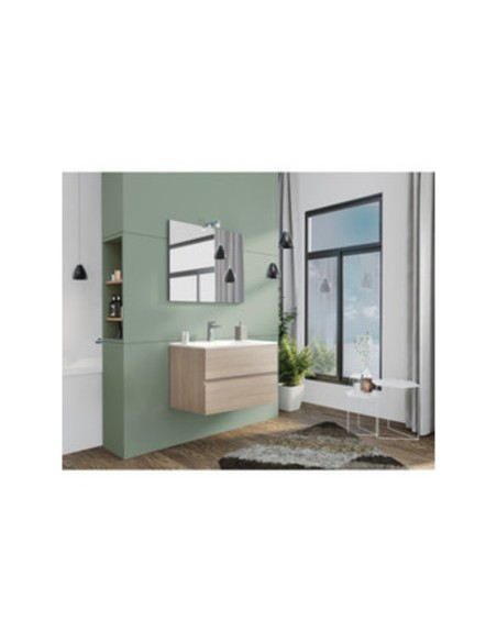MOBILE BAGNO NEW SPLASH  80 SOSP. ROVERE GRIGIO