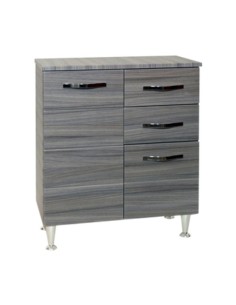 BASE ANTONELLA 2 ANTE + 2 CASSETTI 80 PALISSANDRO