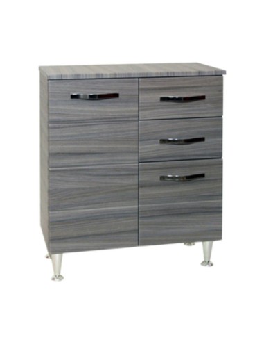 BASE ANTONELLA 2 ANTE + 2 CASSETTI 80 PALISSANDRO