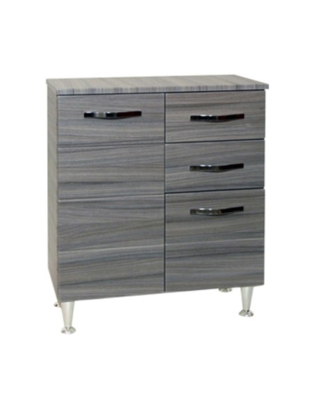 BASE ANTONELLA 2 ANTE + 2 CASSETTI 80 PALISSANDRO