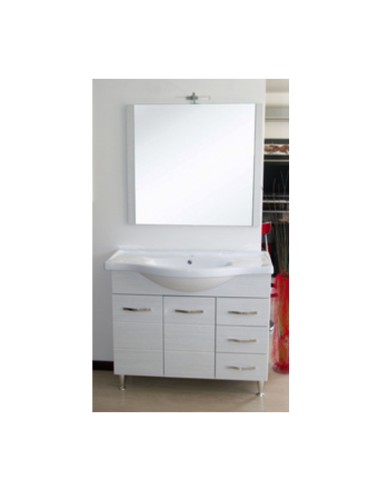 MOBILE BAGNO ANTONELLA 2 ANTE + 3 CASS 105 B.CO PORTUNA