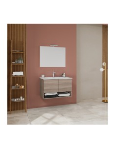 MOBILE BAGNO OSLO 2 ANTE 80 SOSP. ROVERE FUMO