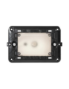 LIFE ART.4060 LAMPADA FISSA DI EMERGENZA NERO