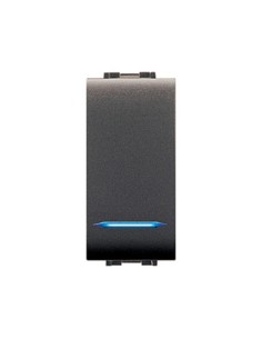 LIFE 4013 DEVIATORE UNIPOLARE ILLUMIN.LE GRIGIO