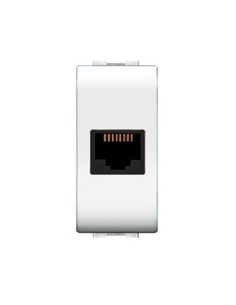 LIFE 4084 WH PRESA TELEFONICA RJ11 PLUG 6/4A BIANCO