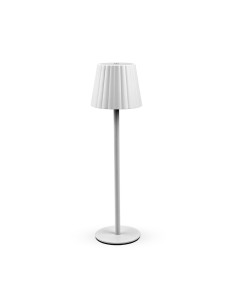LAMPADA LED RICARICABILE DA TAVOLO AURORA BIANCO