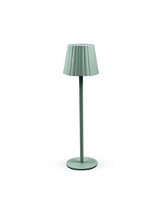 LAMPADA LED RICARICABILE DA TAVOLO AURORA VERDE