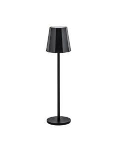 LAMPADA LED RICARICABILE DA TAVOLO POLLICINO NERO