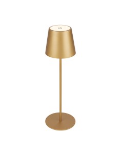 LAMPADA DA TAVOLO BT10009 BATT RICARIC ORO