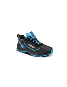 SPARCO SCARPE ASTER S3 NERO AZZURRO FLUO N.38