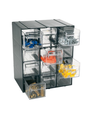 CASSETTIERA 511/T  A 12 CASSETTI 192X148XH230 MM