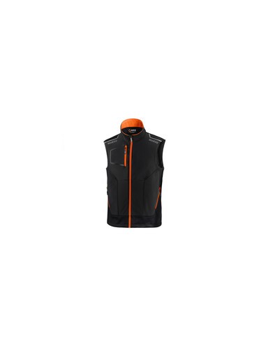 SPARCO GILET ILLINOIS BLACK ORANGE TG S