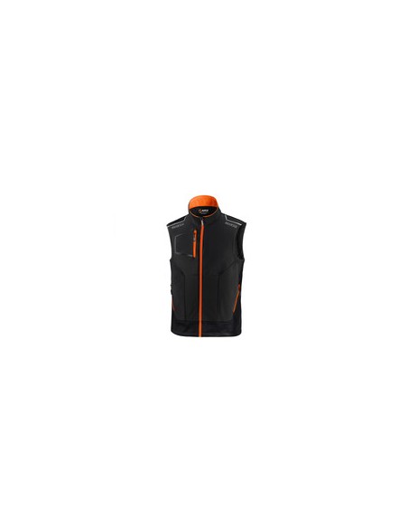 SPARCO GILET ILLINOIS BLACK ORANGE TG S