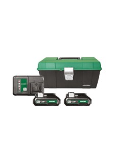HIKOKI PACK BATTERIA HKA901240V 12V 2X4AH + CARIC