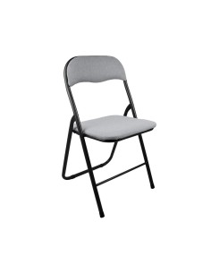 SEDIA PIEGHEVOLE BOUCLE POLO GRIGIO CHIARO 6