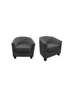 POLTRONA MAJA GRIGIO SCURO