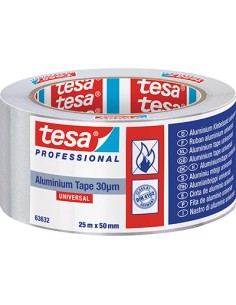 NASTRO ALLUMINIO UNIVERSALE 63632 TESA NATURALE CM 5 MT 25