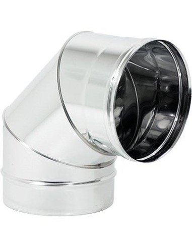 GOMITO INOX AISI 304 90° CM 12