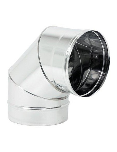 GOMITO INOX AISI 304 90° CM 25