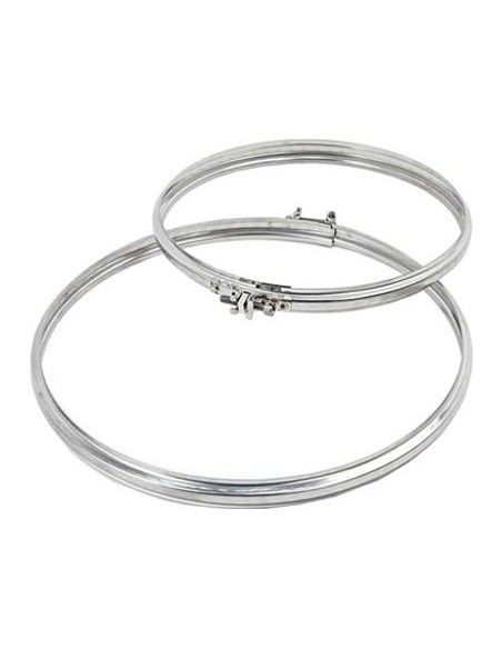 FASCETTA BLOCCAGGIO TUBO ACCIAIO INOX AISI 304 CM 13