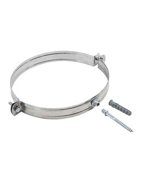 COLLARE REGGITUBO ACCIAIO INOX AISI 304 CM 14 + TASSELLO