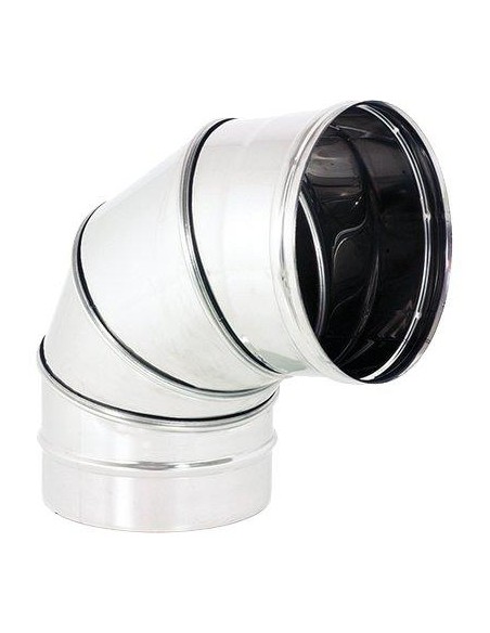 GOMITO INOX AISI 316 90° GIREVOLE CM 25
