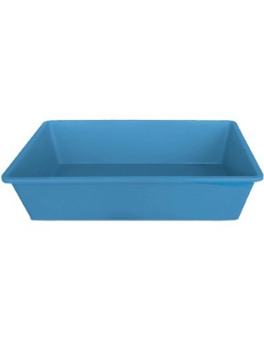 TOILETTE X GATTI APERTA STEFANPLAST PP BLU CM 40X30 H.CM 10