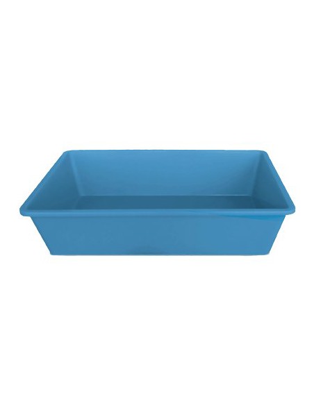 TOILETTE X GATTI APERTA STEFANPLAST PP BLU CM 40X30 H.CM 10