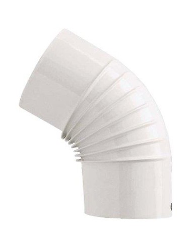 GOMITO LEGNA 45° CLASSIC BIANCO SAVE CM 10