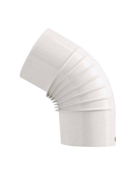 GOMITO LEGNA 45° CLASSIC BIANCO SAVE CM 14