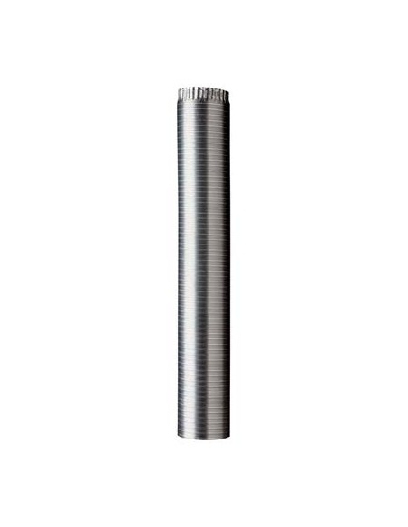 TUBO RULLATO ALLUMINIO NATURALE MM 0,12 CM  8 MT 3