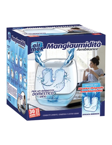 AIRMAX TAB MAGNETE KIT AMBIANCE 1 VASCHETTA + RICARICA GR 450